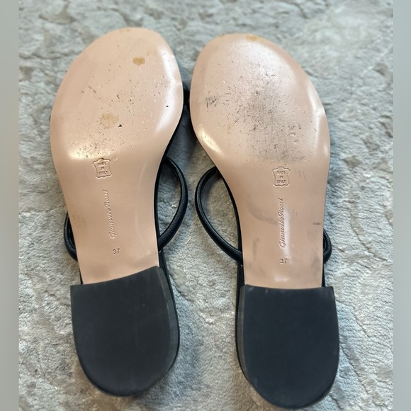 Gianvito Rossi Byblos Flat Sandals – Black, Size 37 (US 6.5) - Picture 4 of 5